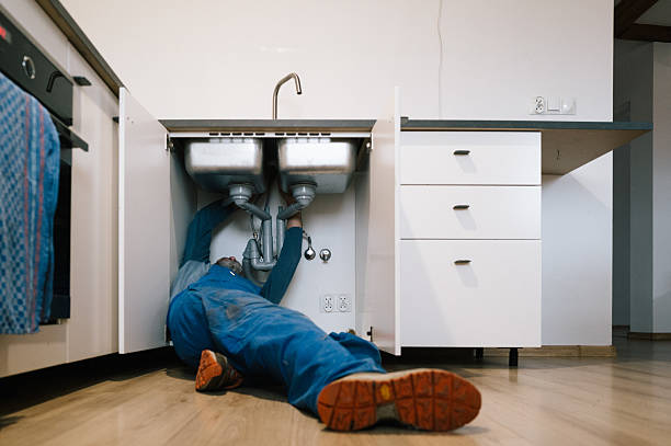 Professional Plumbing technician working in Little Silver, NJ
